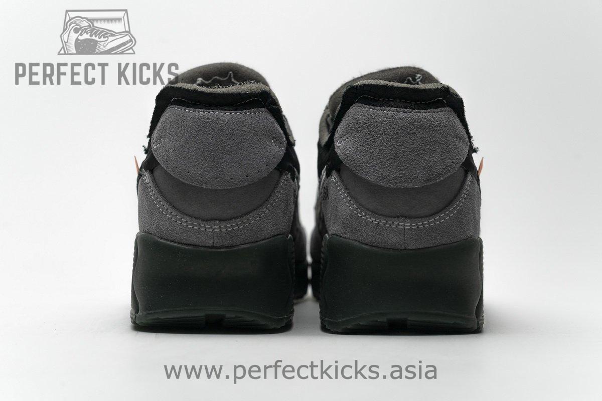 OFF-White x Nike Air Max 90 Grey - Image 11