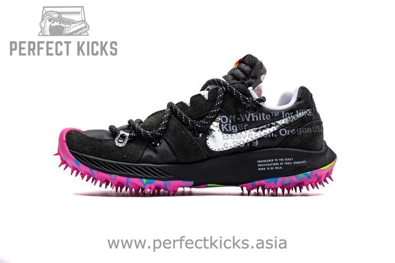 OFF WHITE X Nike Zoom Terra Kiger 5 Black CD8179-001