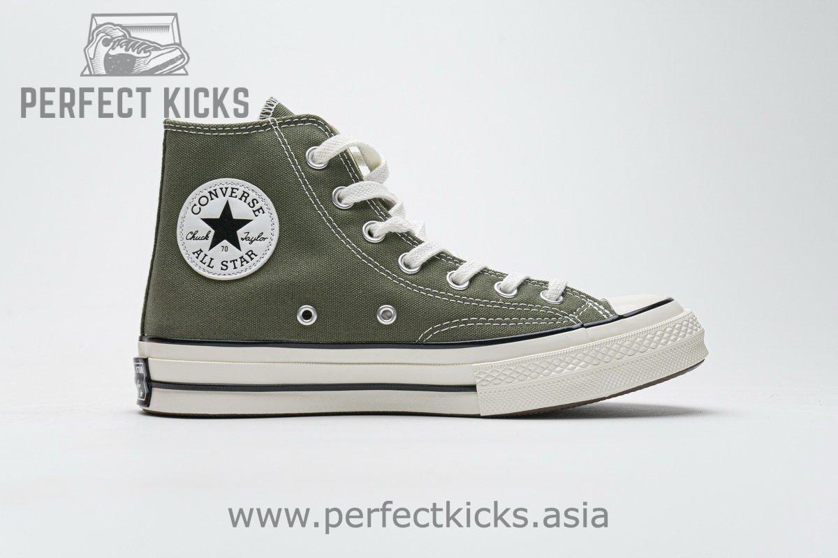 162052C Converse Chuck 70 HI Field Surplus Black Egret - Image 8