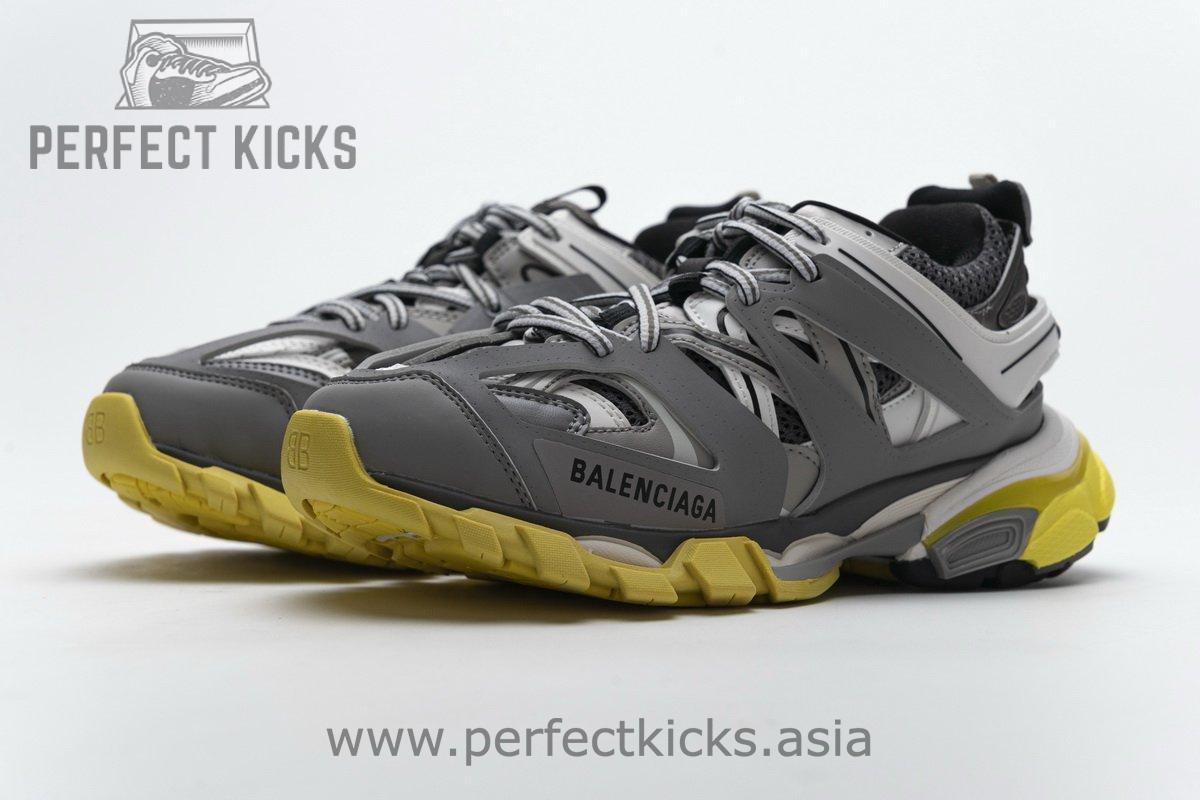 542435 W1GB7 2018 Balenciaga Tess S.White Grey Orange - Image 6