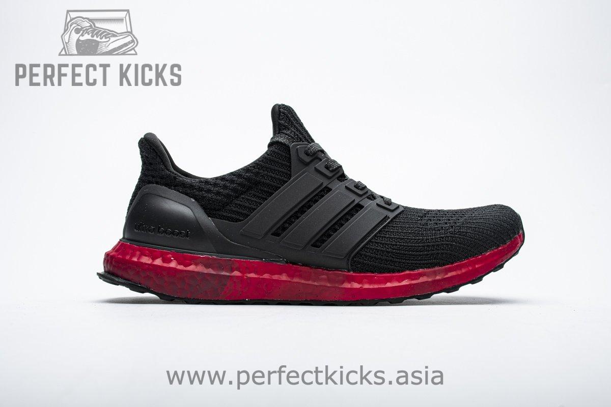 Ultra Boost 4.0 “Core Black/Solar Red”FV7282 - Image 2