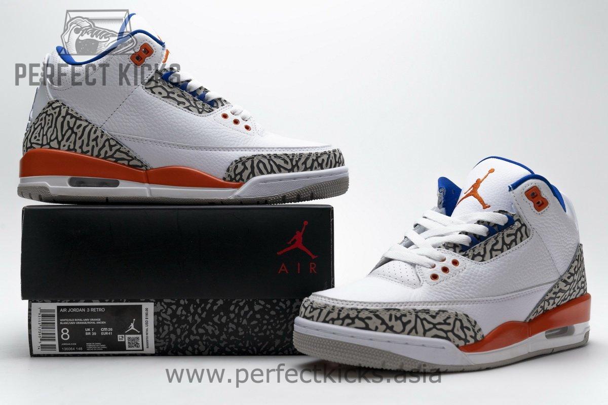 136064-148 Air Jordan 3 Retro 'Knicks' - Image 2