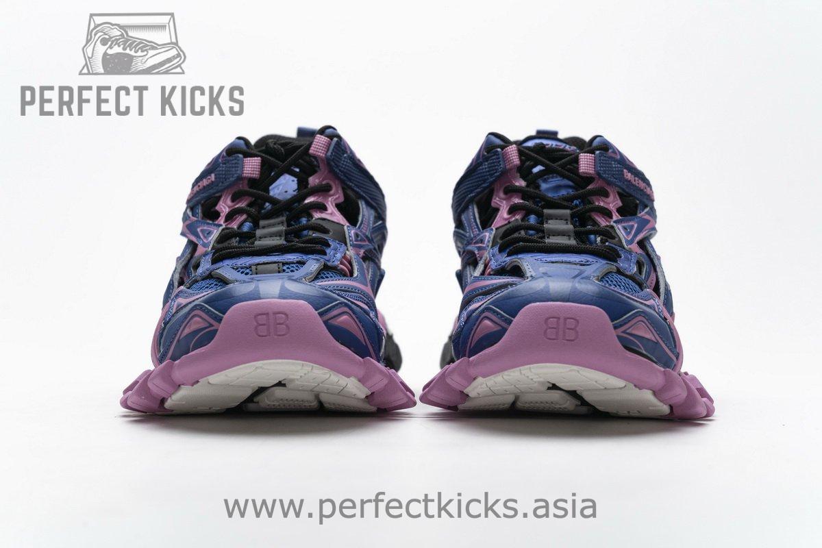 570391 W2GN3 4050 Blenciaga Track 2 Sneaker Blue Pink - Image 5
