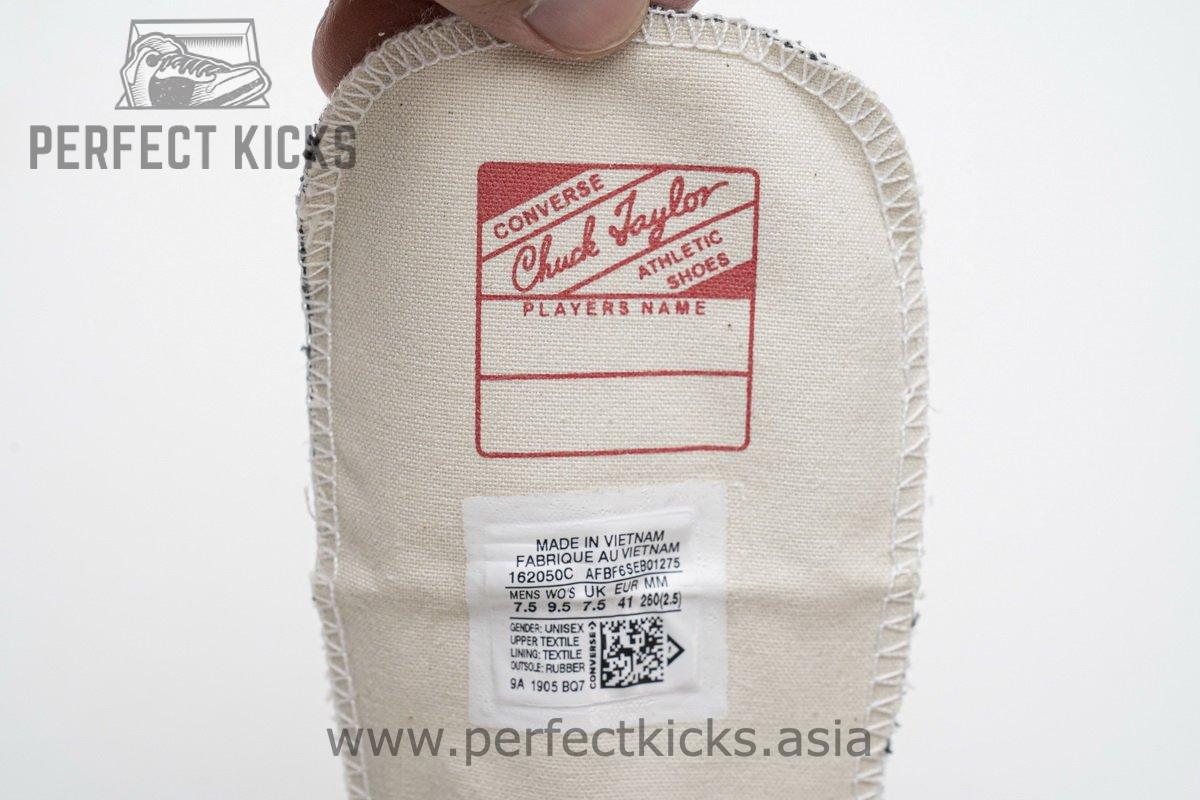 162050C Converse Chuck 70 HI Black Egret - Image 12