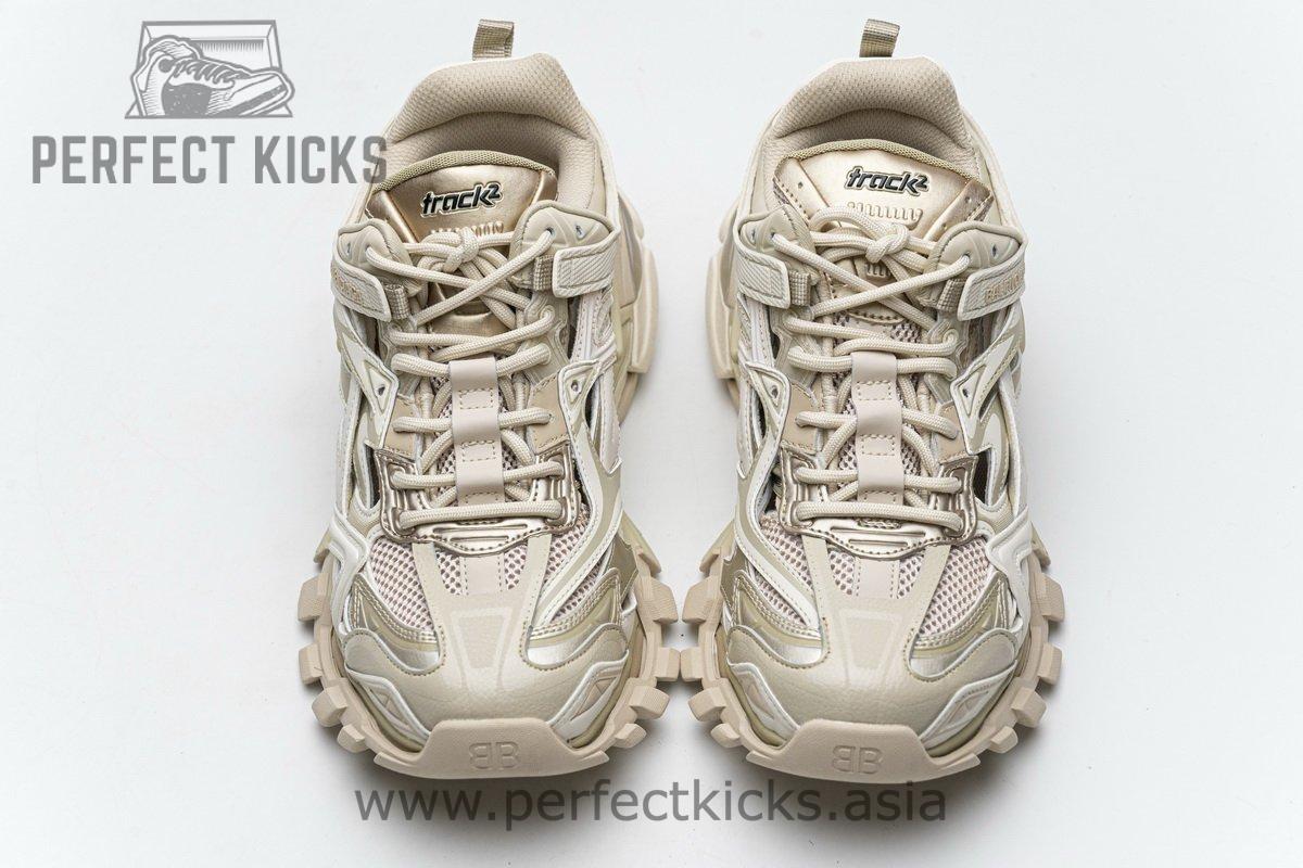 570391 W2GN1 9029 Blenciaga Track 2 Sneaker Khaki - Image 4