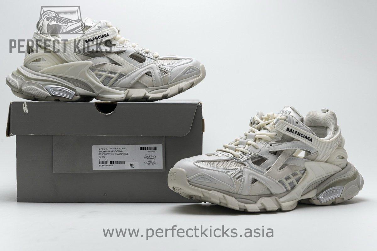 570391 W2GN2 9000 Blenciaga Track 2 Sneaker White - Image 2