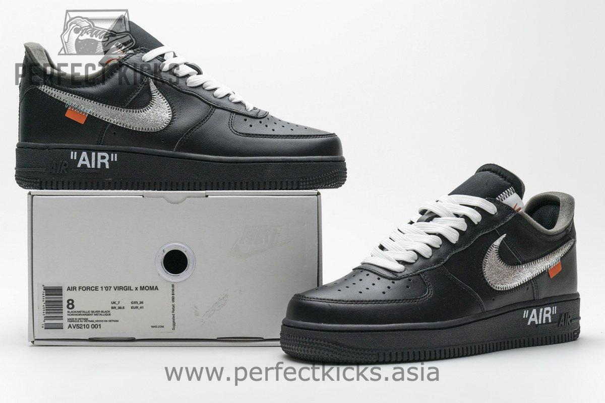 AV5210-001 OFF White X Air Force 1 ’07 Low MOMA - Image 2