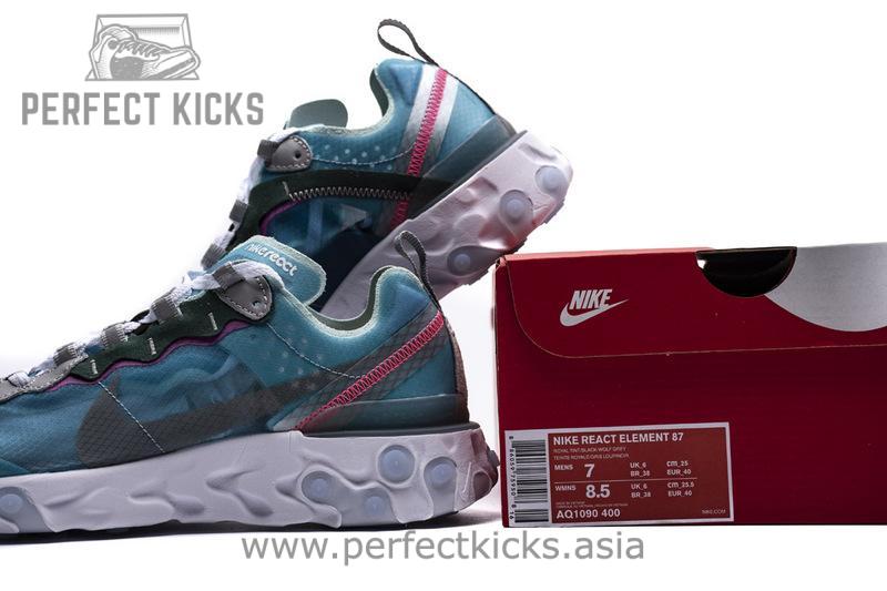 Nike React Element 87 “Royal Tint”AQ1090-400 - Image 2