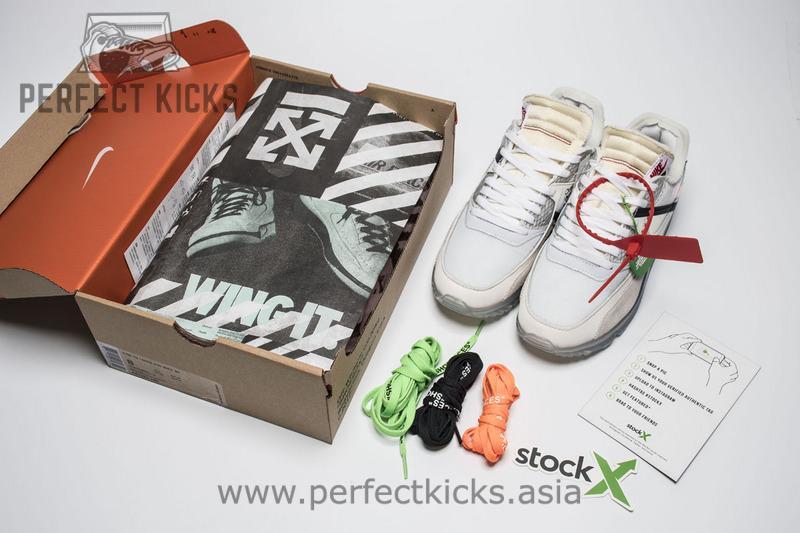 Off White x Nike air Max 90 AA7293-100 - Image 8