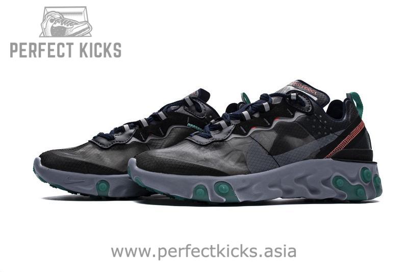Nike React Element 87Undercover“Neptune Green” AQ1090-005 - Image 6