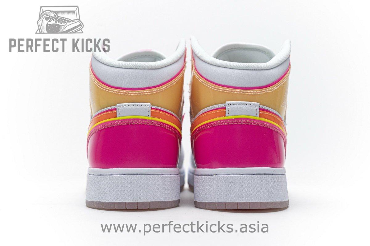 CV4611-100 Air Jordan 1 Mid GS “Edge Glow” - Image 7