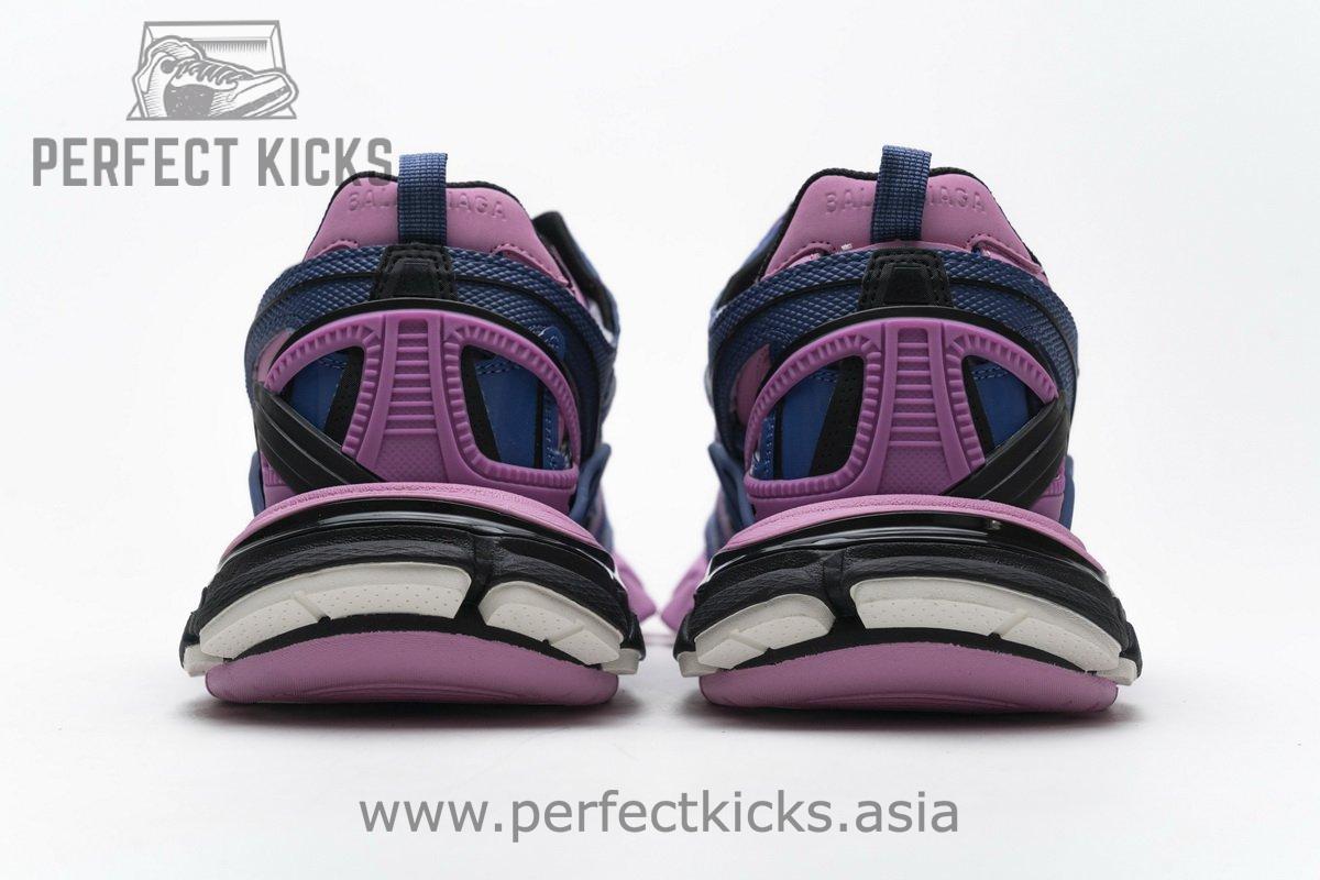 570391 W2GN3 4050 Blenciaga Track 2 Sneaker Blue Pink - Image 7
