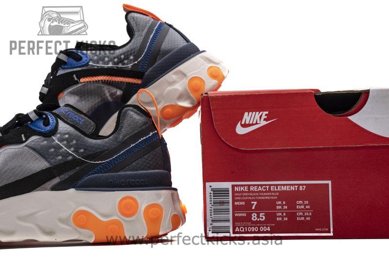 Nike React Element 87Undercover“Total Orange” AQ1090-004 - Image 2