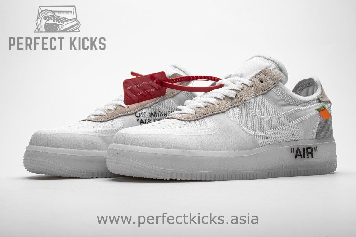 AO4606-100 OFF White X Air Force 1 Low White - Image 4