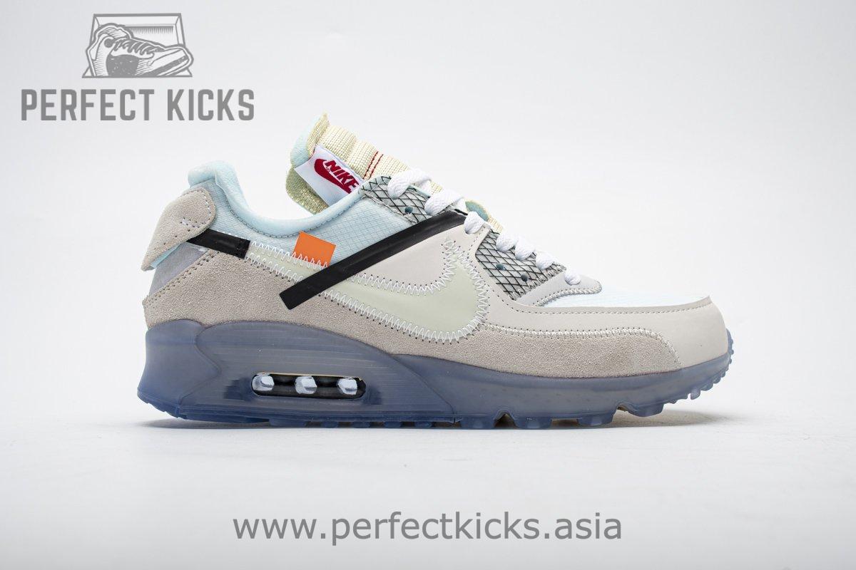 AA7293-100 Off-White x Nike Air Max 90 “All White” - Image 3