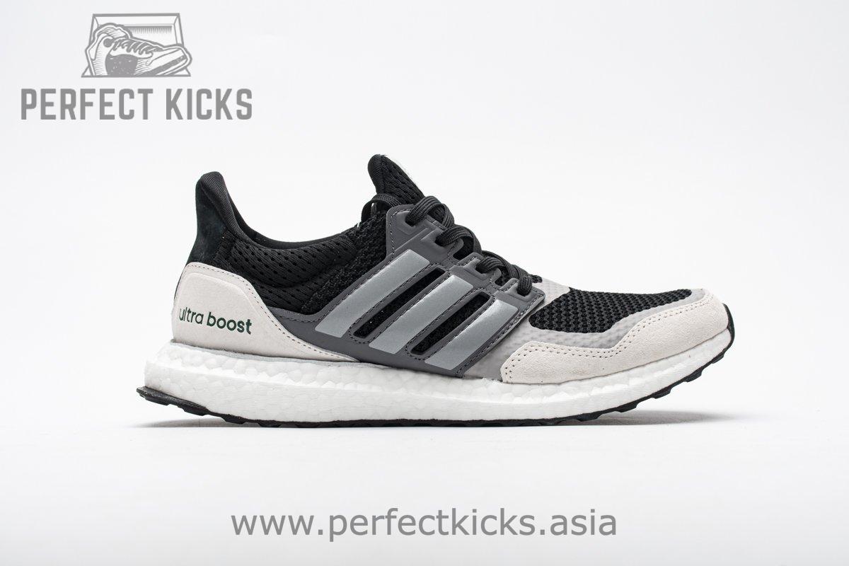 EF0726 adidas Ultra Boost S&L Black Grey Real Boost - Image 2