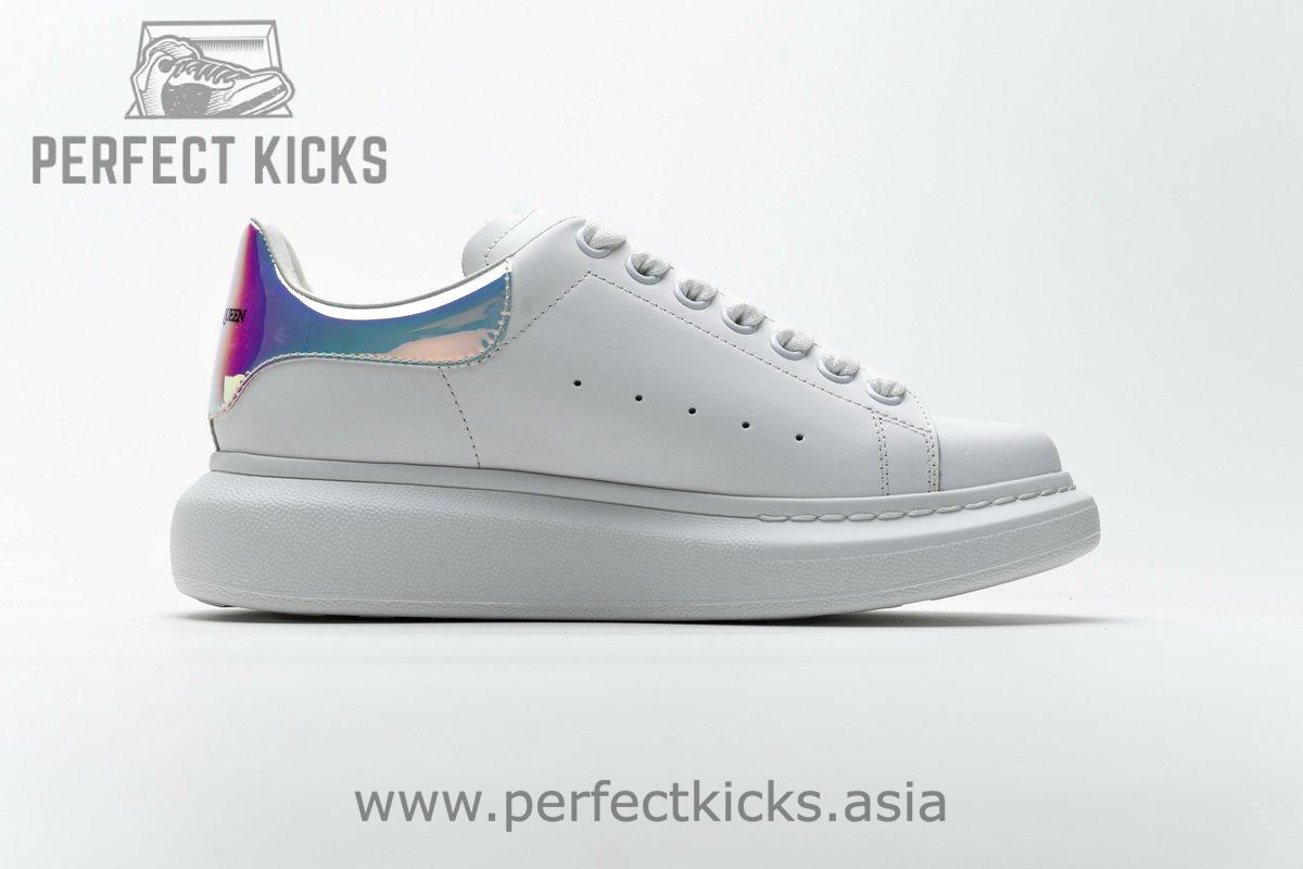 462214 WHGP7 9001 Alexander McQueen Sneaker White Blue Laser - Image 8