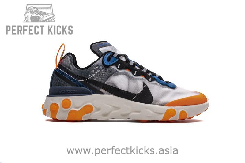 Nike React Element 87Undercover“Total Orange” AQ1090-004 - Image 7