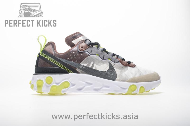Nike React Element 87 “Brown green” AQ1090-002 - Image 8