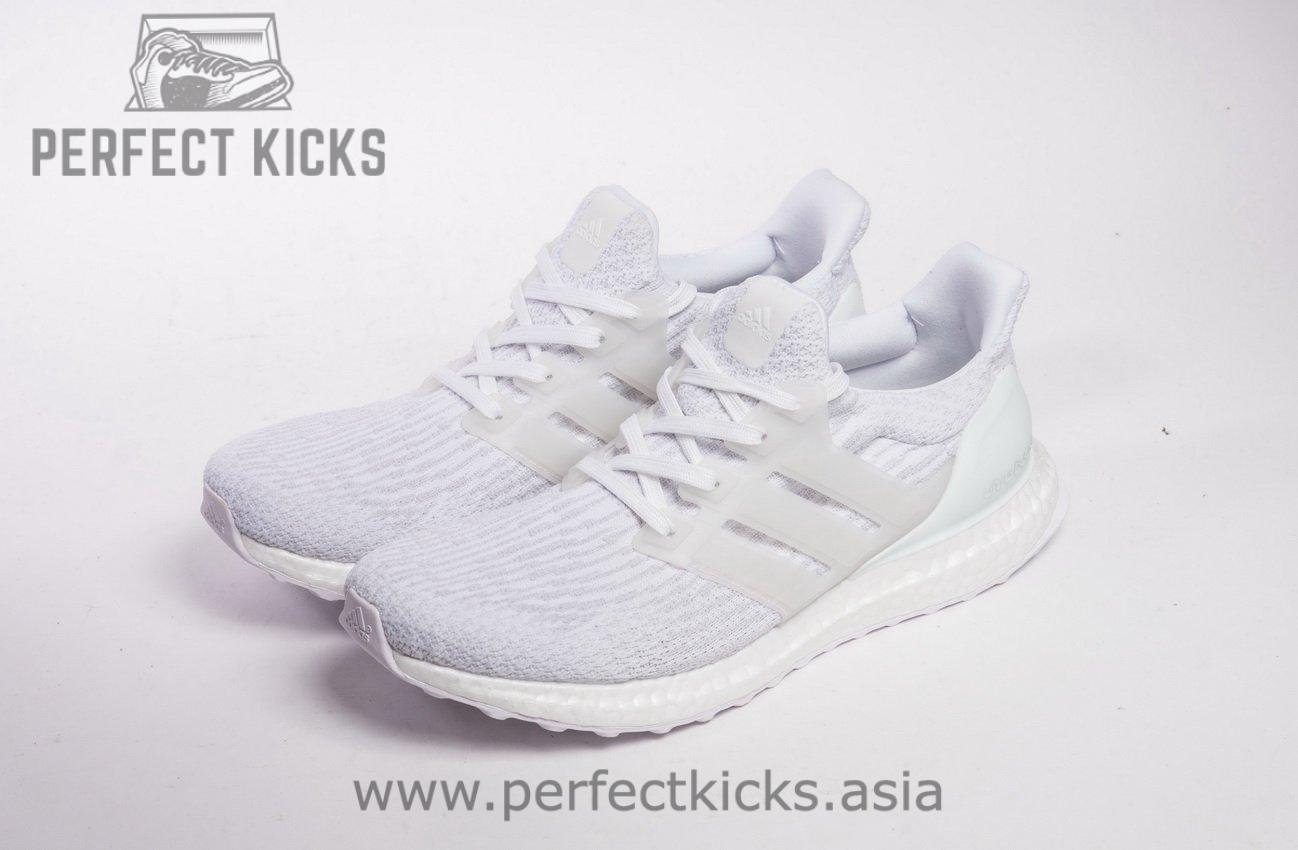 Adidas Ultra Boost 3.0 “Triple White” Real Boost BA8841 - Image 3