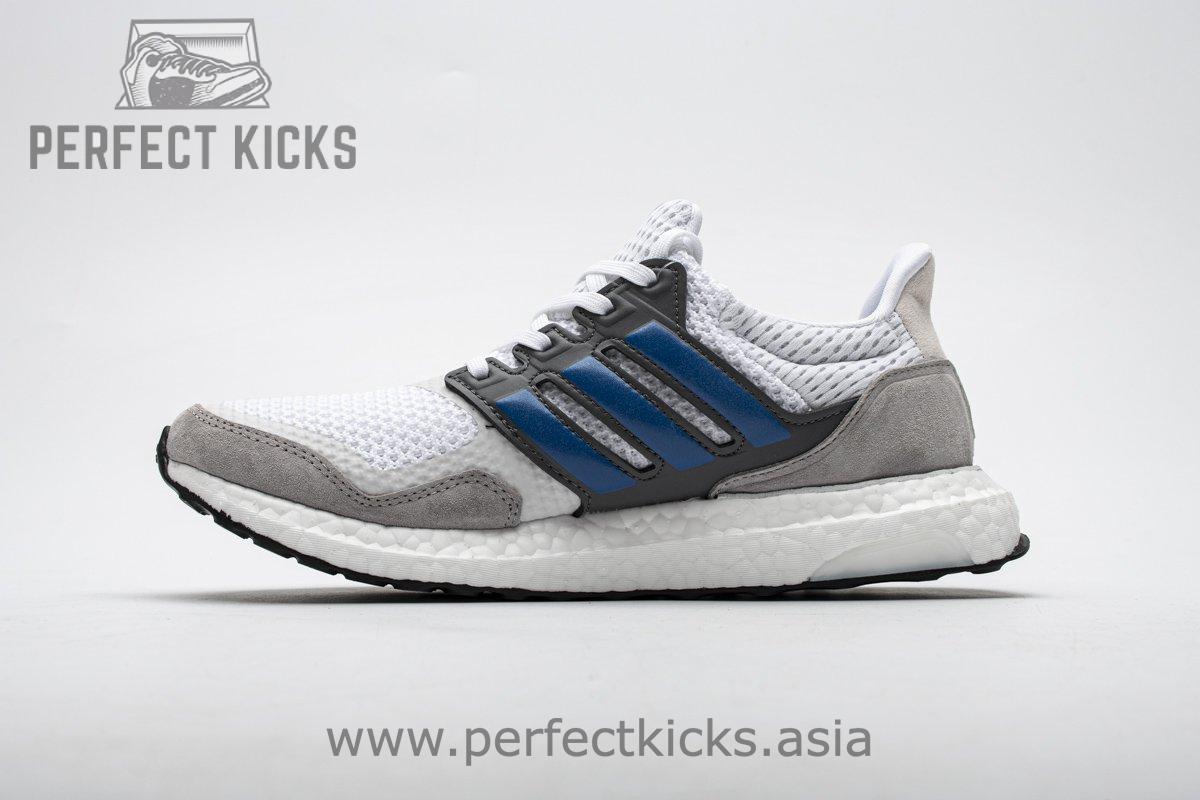 EF0723 adidas Ultra Boost S&L White True Blue Grey Real Boost