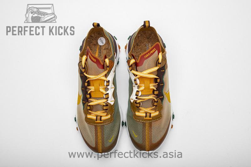 Nike React Element 87 Orange Peel CJ6897-113 - Image 5