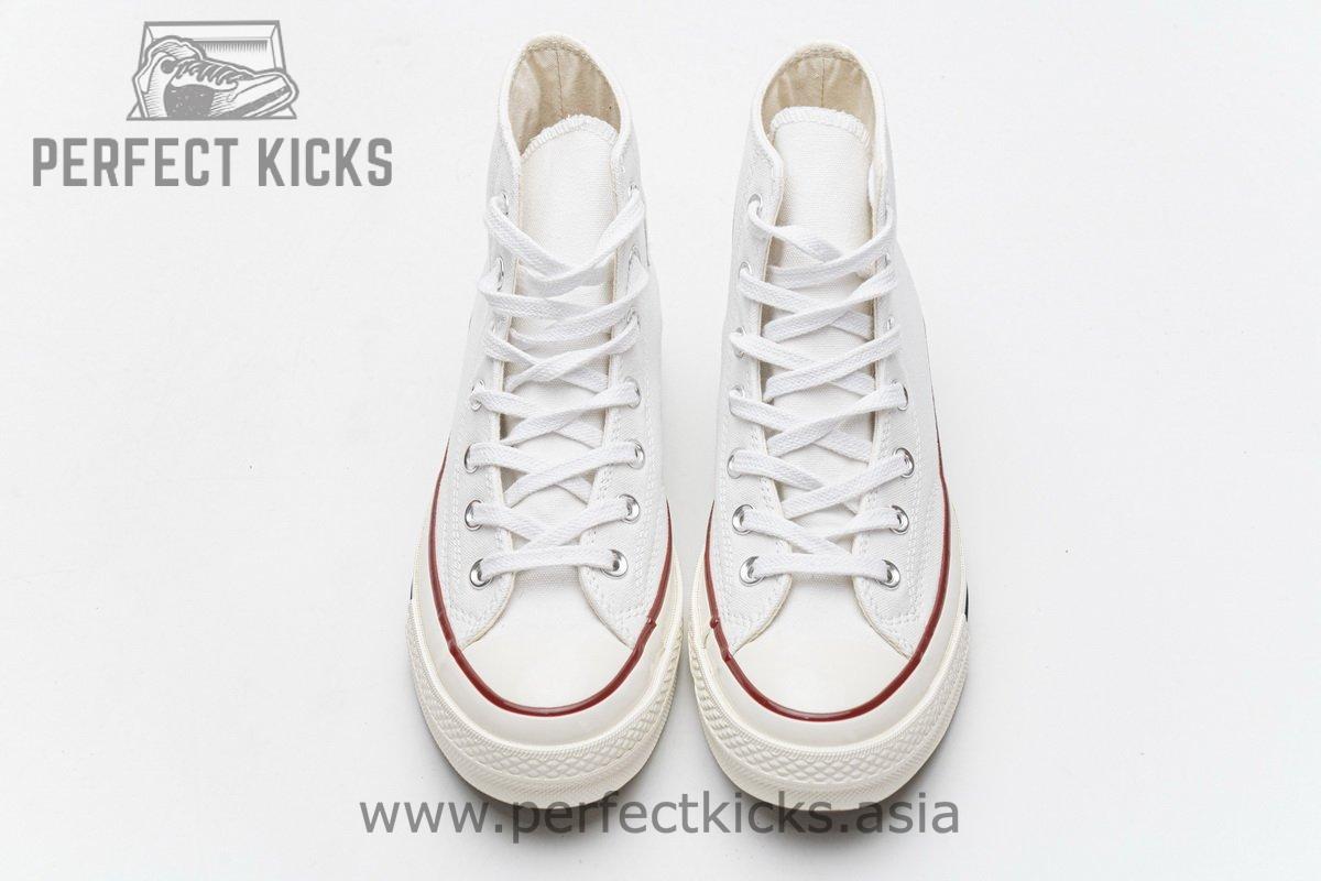 162056C Converse Chuck 70 HI White Garnet Egret - Image 4