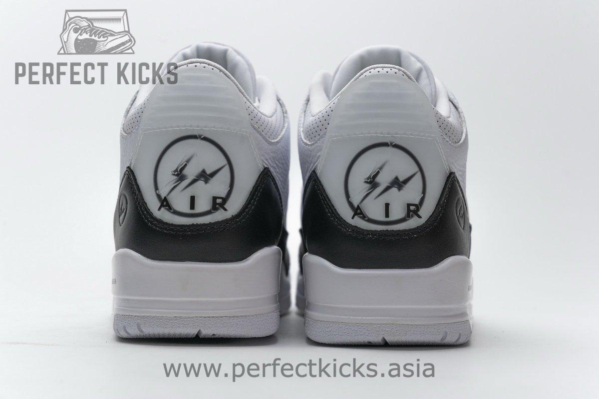 DA3595-100 Fragment Design x Air Jordan 3 Black White - Image 7