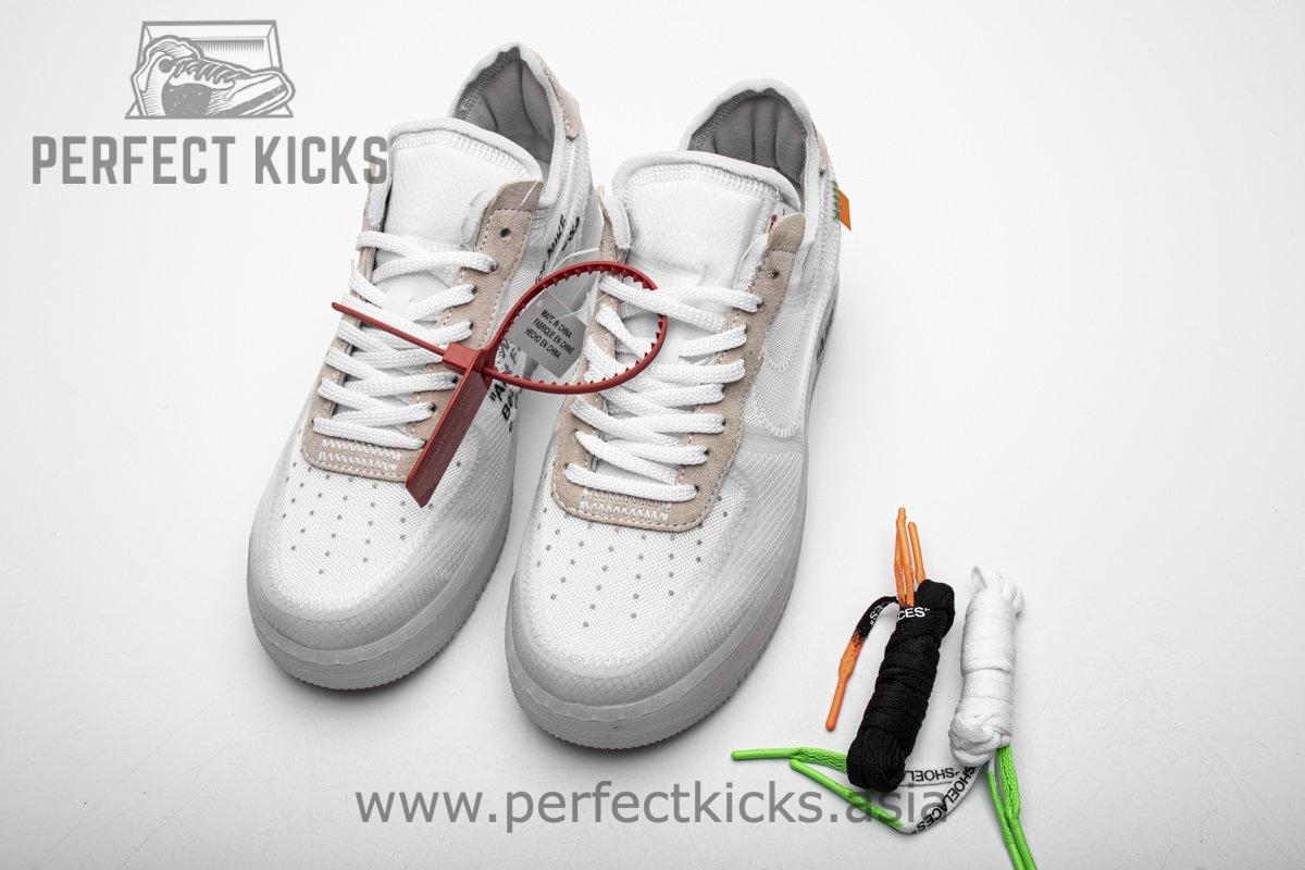 AO4606-100 OFF White X Air Force 1 Low White - Image 9