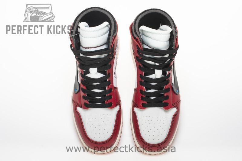 OFF-WHITE x Air Jordan 1 High OG 10X“Chicago”AA3834-101 - Image 10