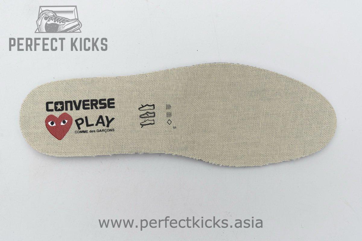 150206C CDG Play x Converse Chuck Taylor All Star 70 OX - Image 11