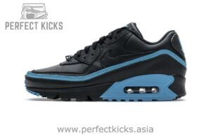 CJ7197-002 Undefeated x Nike Air Max 90 Black Blue Fury