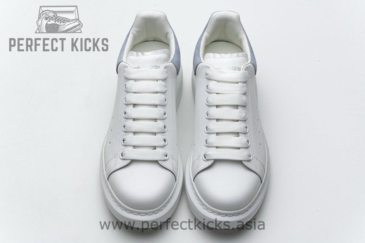 462214 WHGP7 9001 Alexander McQueen Sneaker White Blue - Image 4