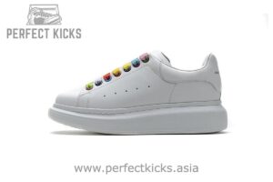 462214 WHGP7 9001 Alexander McQueen Sneaker White Rainbow