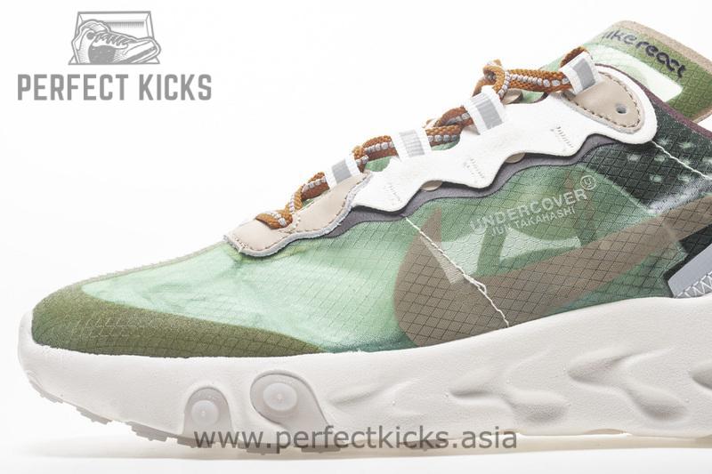 Nike React Element 87 “Brown green” AQ1090-002 - Image 3