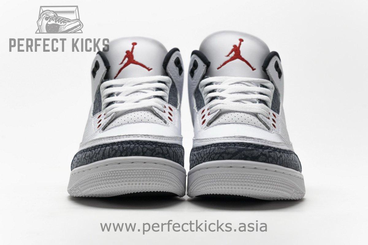 CZ6431-100 Air Jordan 3 Retro Fire Red Denim - Image 5