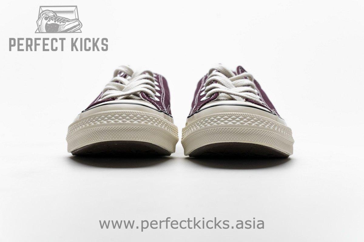 162059C Converse Chuck 70 OX Dark Burgundy Black Egret - Image 5