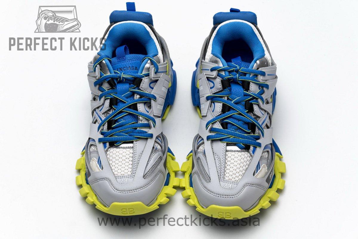 542023 W1GB9 6509 Balenciaga Tess S.Grey Blue Yellow - Image 4