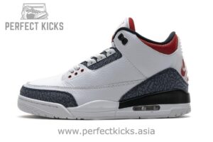 CZ6431-100 Air Jordan 3 Retro Fire Red Denim