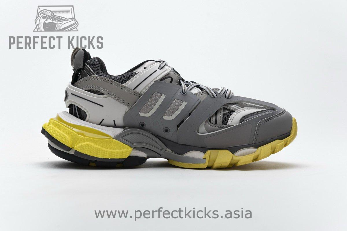 542435 W1GB7 2018 Balenciaga Tess S.White Grey Orange - Image 9