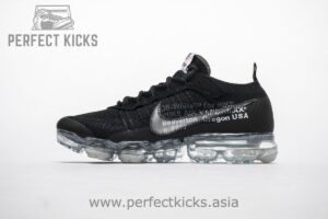 2018 1.0 AA3831-002 Off White x Nike Air VaporMax 2018 'Black White'