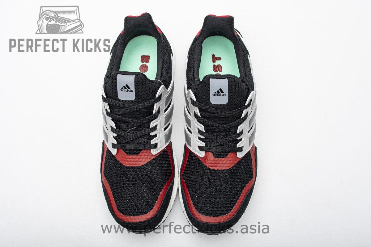 EF0724 adidas Ultra Boost S&L Black Grey Power Red Real Boost - Image 7