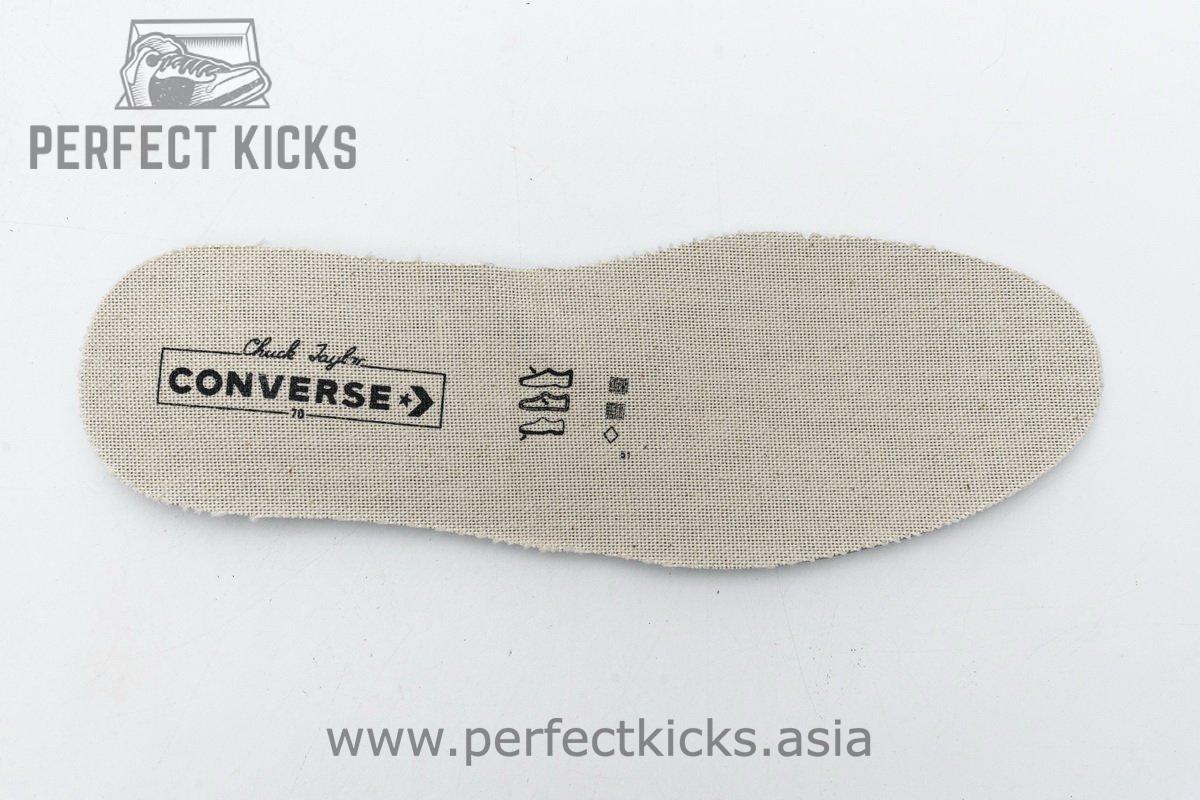 162064C Converse Chuck 70 OX True Navy Black Egret - Image 10