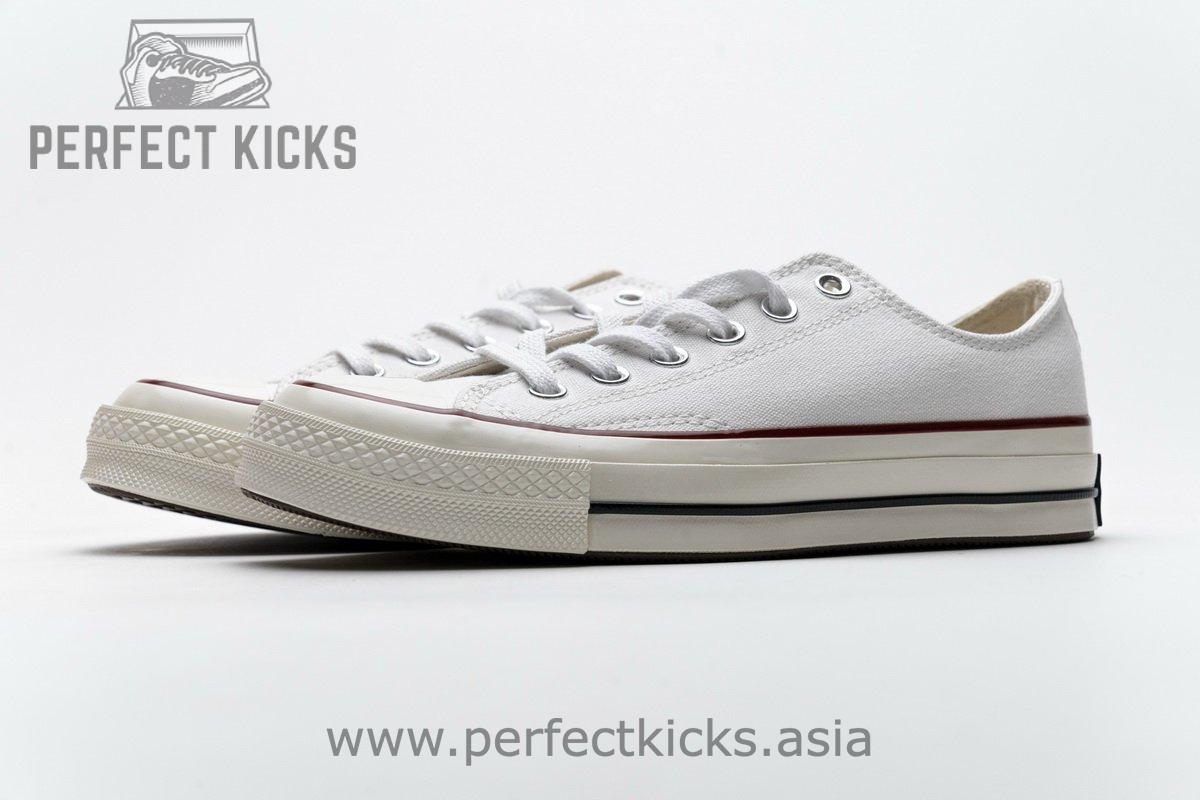 161209C Fragment x Moncler Converse CTAS LIFT OX Black White - Image 6