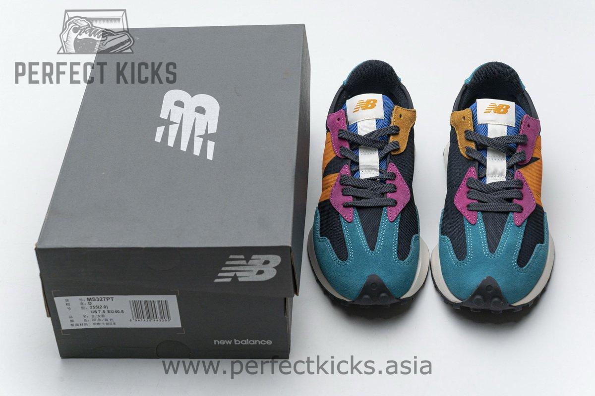 MS327PT New Balance Dark Grey Blue - Image 4