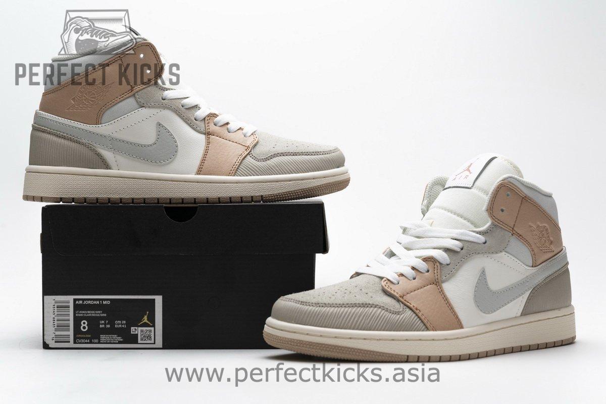 CV3044-100 Air Jordan 1 Mid Milan - Image 2