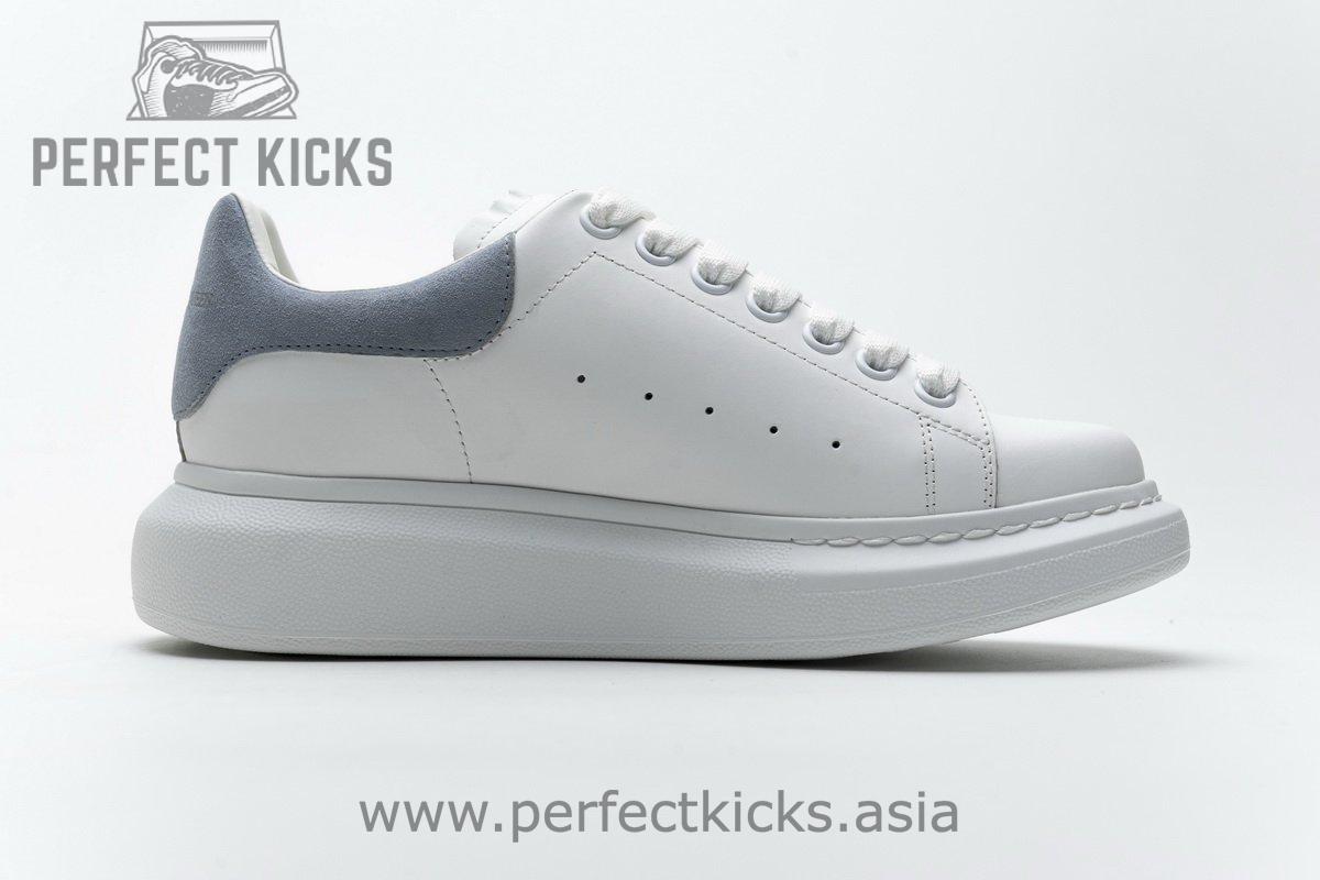 462214 WHGP7 9001 Alexander McQueen Sneaker White Blue - Image 8