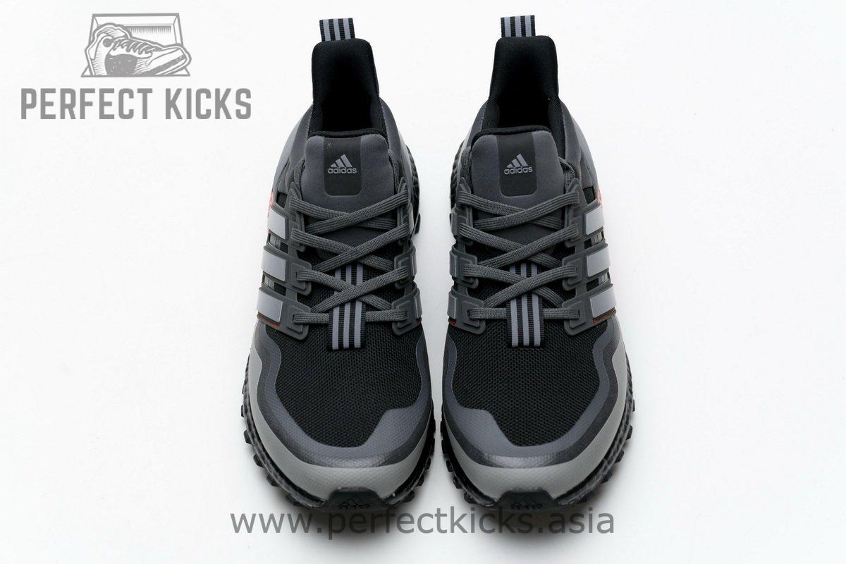 EG8098 adidas Ultra Boost All Terrain Black Grey Red - Image 11