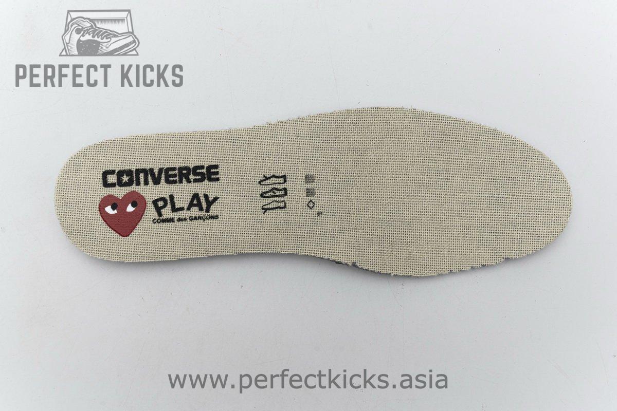 150207C CDG Play x Converse Chuck Taylor All Star 70 OX - Image 11