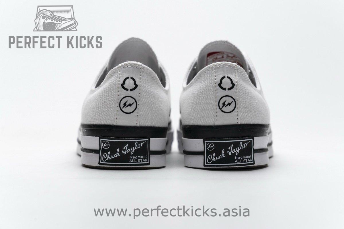 161208C Fragment x Moncler Converse CTAS LIFT OX White - Image 7